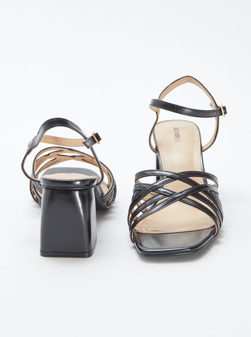Sandales à talons - Kiabi