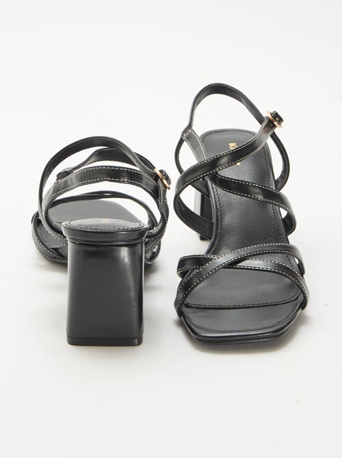 Sandales de cérémonie à talons - Kiabi