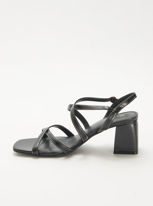 Sandales de cérémonie à talons - Kiabi
