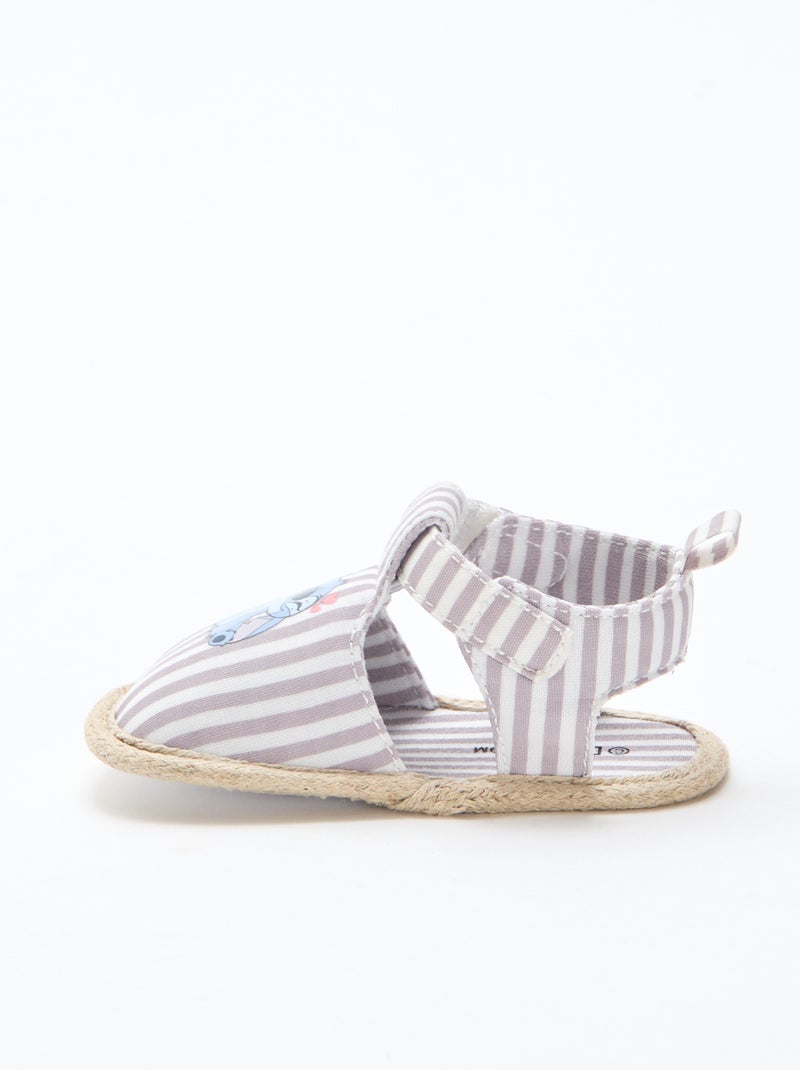 Sandales 'Disney' en toile Violet - Kiabi
