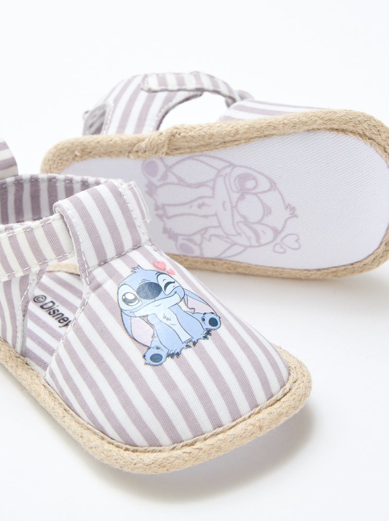 Sandales 'Disney' en toile Violet - Kiabi