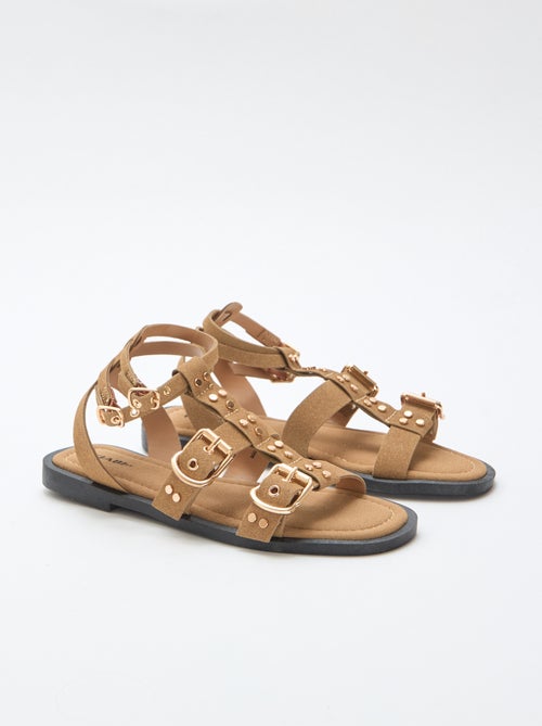 Sandali bassi con listini - Kiabi