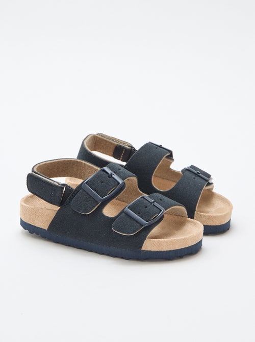 Sandali bassi in simil suede - Kiabi