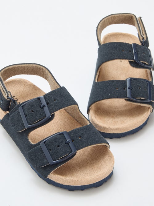 Sandali bassi in simil suede - Kiabi