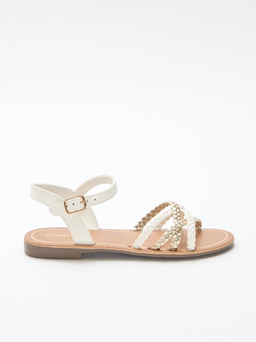 Sandali con multiple fascette intrecciate - Kiabi