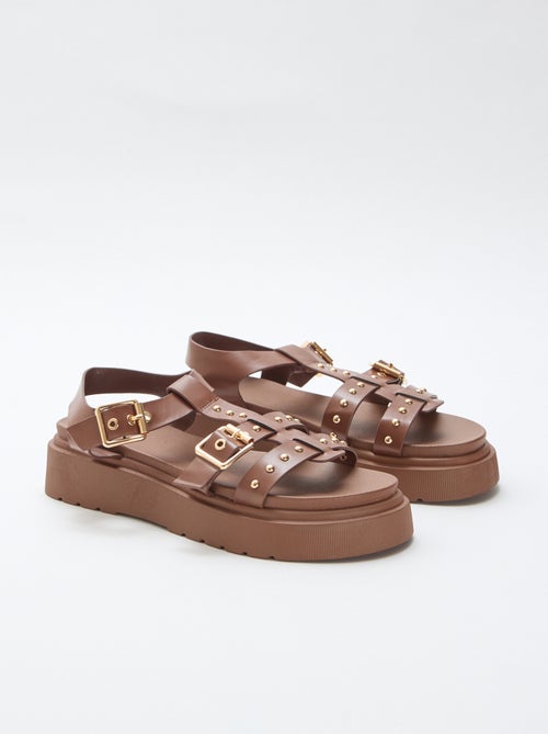 Sandali con suola platform - Kiabi