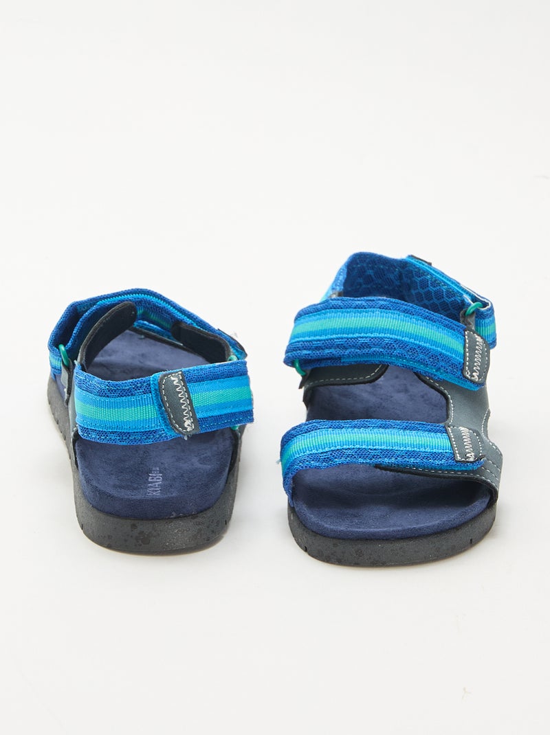 Sandali con velcro Blu - Kiabi