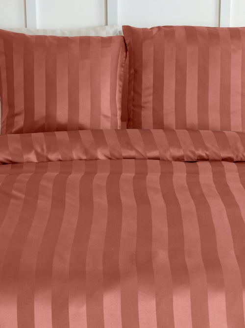 Satin Bedding Set - Single or Double + 2 Pillowcases - Kiabi