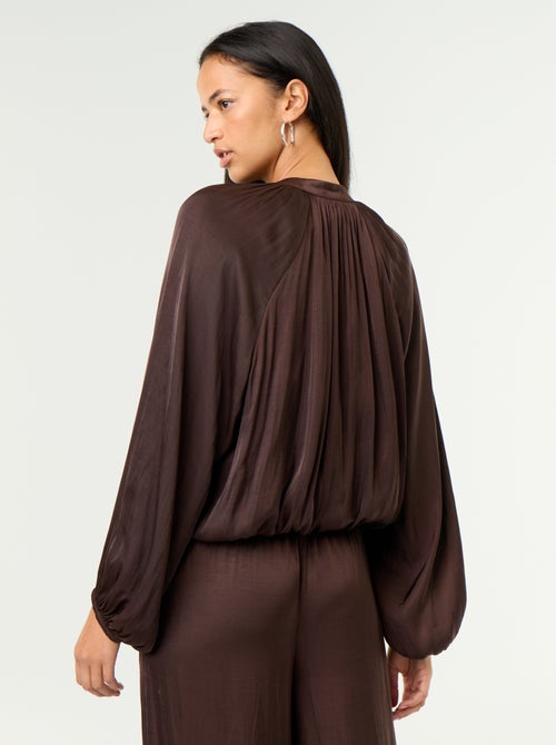 Satinierte Ballonjacke - Kiabi