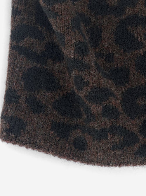 Scaldacollo in maglia con fodera in pile - Kiabi