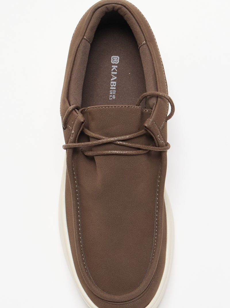 Scarpe da barca Marrone - Kiabi