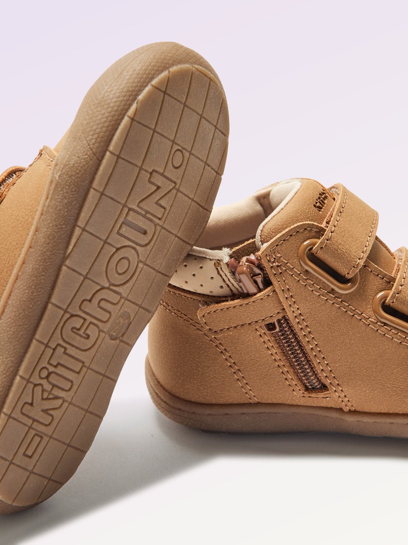 Scarpe motricità 3 'primi passi' - Kitchoun Marrone - Kiabi