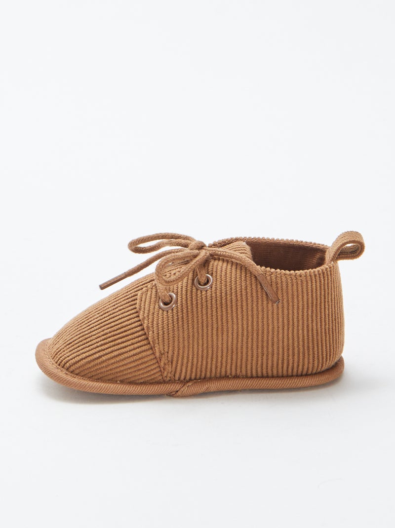 Scarpine con lacci Marrone - Kiabi