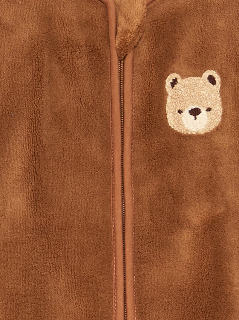 Schlafsack mit abnehmbaren Ärmeln Marron - Kiabi