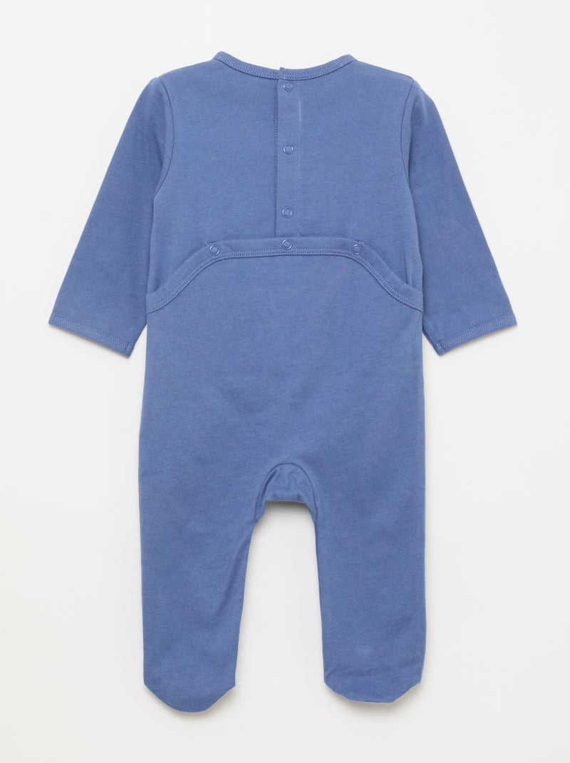 Schlafstrampler Blau - Kiabi