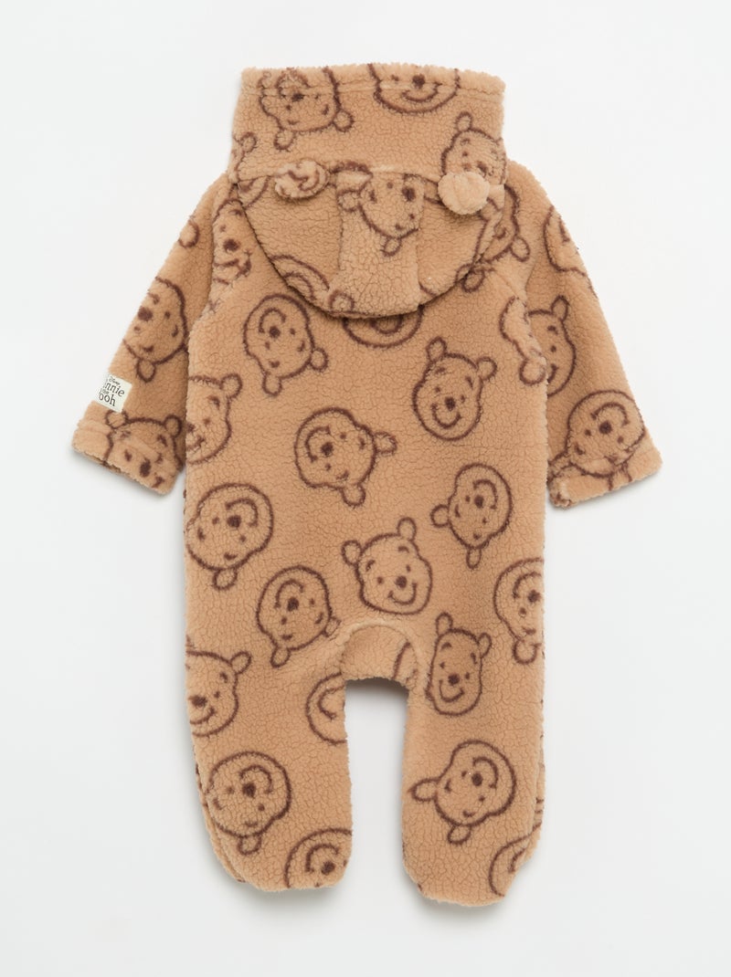 Schlafstrampler \'Disney\' mit Lammfell-Effekt Beige - Kiabi