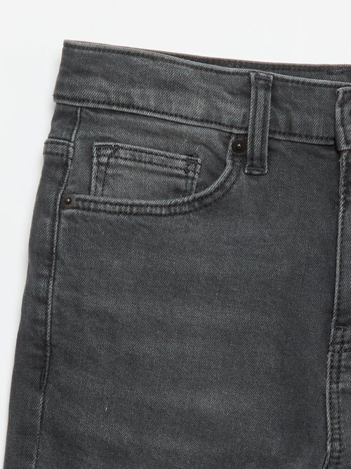 Schmale Jeans mit verstellbarer Taille - Kiabi