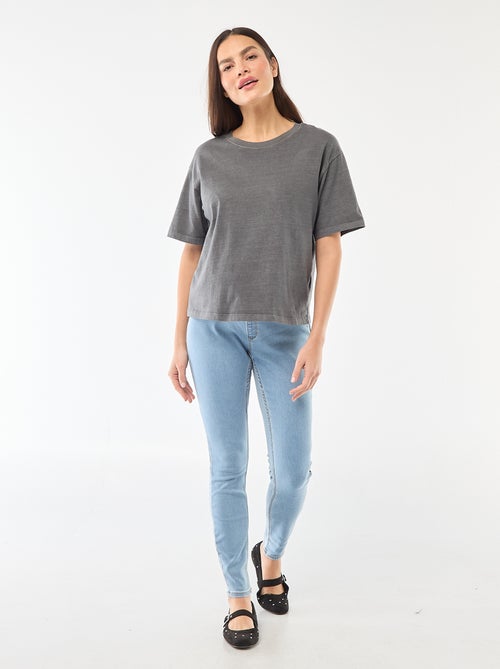 Schwangerschafts-Jegging mit Bauchband - Kiabi Schwangerschafts-Jegging mit Bauchband - Kiabi