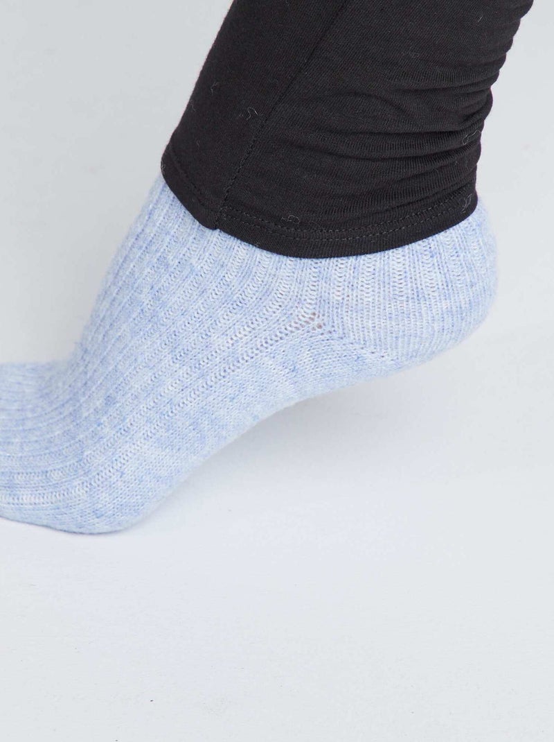 Schwangerschafts-Legging lang aus unifarbenem Jersey Schwarz - Kiabi