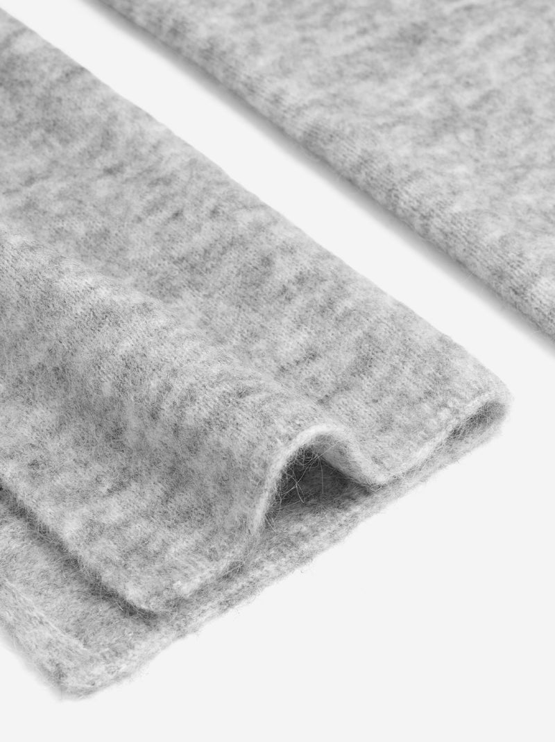 Sciarpa in mohair Grigio - Kiabi