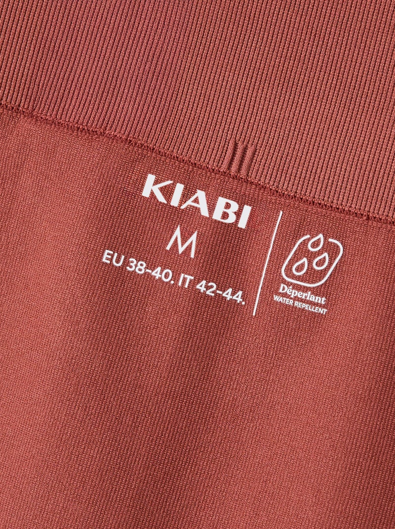Seamless Cycling Shorts Brown - Kiabi