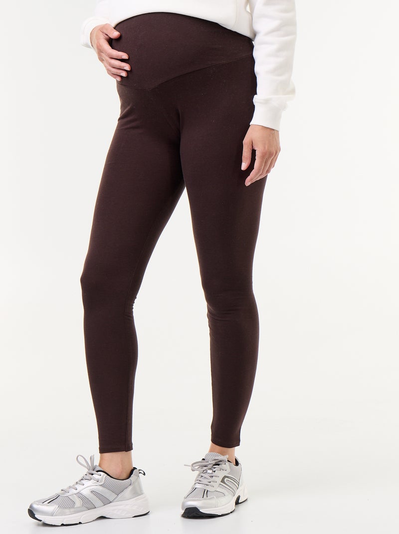 Seamless long leggings Brown - Kiabi
