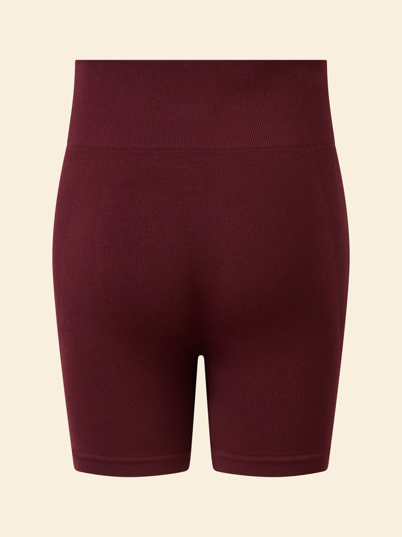 Seamless sport cycling shorts Red - Kiabi