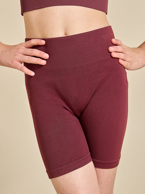 Seamless Sports Biker Shorts - (ekstract) - Kiabi