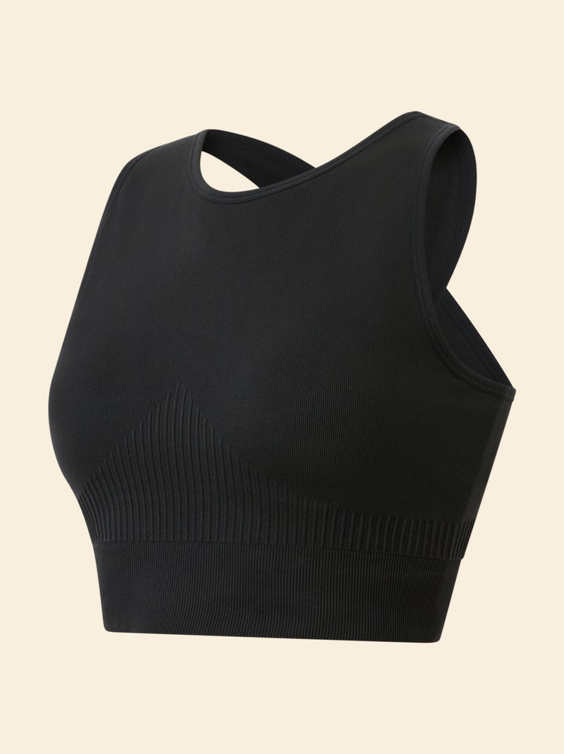 Seamless Sports Bra - (ekstract) Black - Kiabi