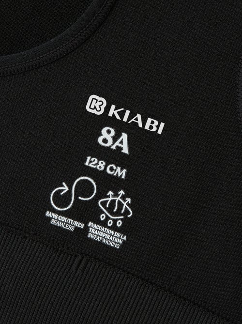 Seamless sports bra - Kiabi Seamless sports bra - Kiabi
