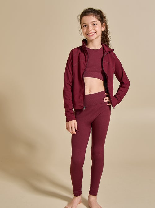 Seamless sports bra - Kiabi
