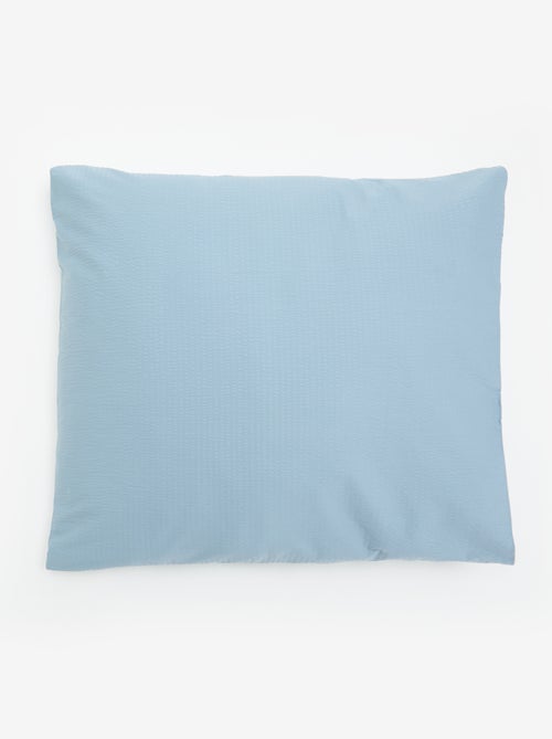 Seersucker-Bettwäsche-Set für 2 Personen, 240 x 220 cm - Kiabi