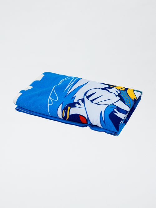 Serviette de plage 'Sonic' - Kiabi