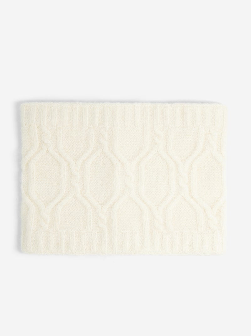 Set 2 pezzi - Berretto con pompon + scaldacollo Beige - Kiabi