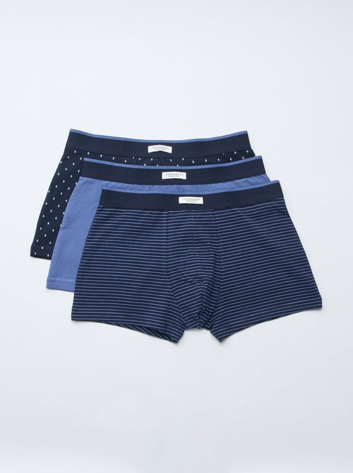 Set 3 boxer stretch - Kiabi