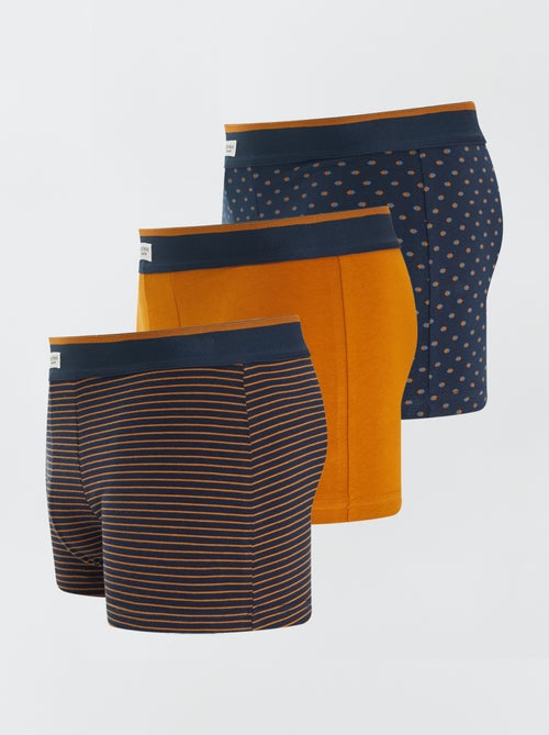 Set 3 boxer stretch - Kiabi