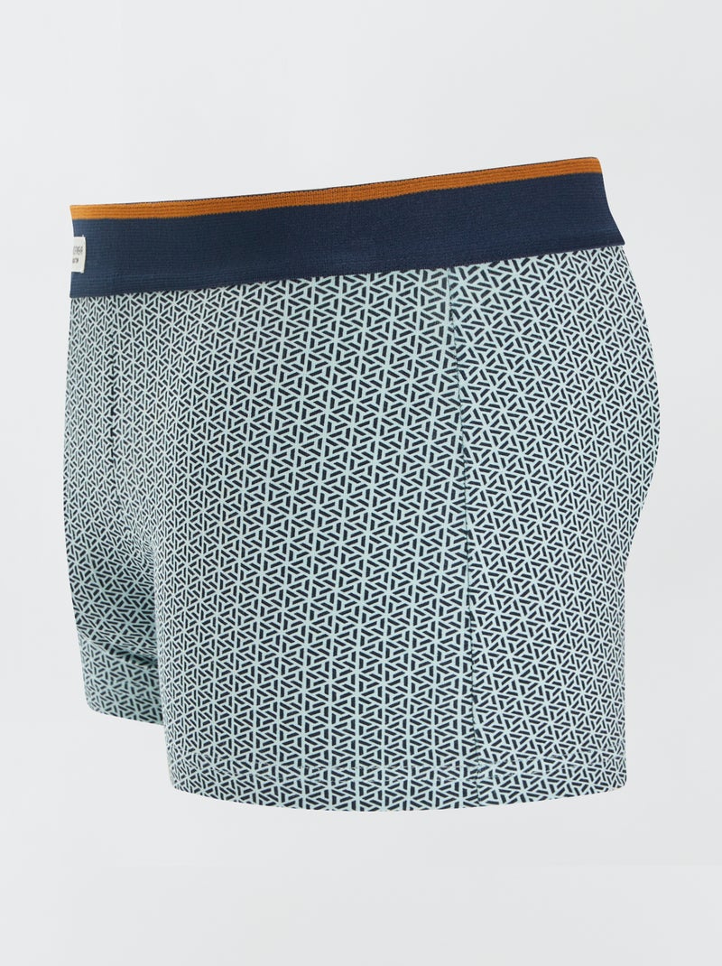 Set 3 boxer stretch KAKI - Kiabi