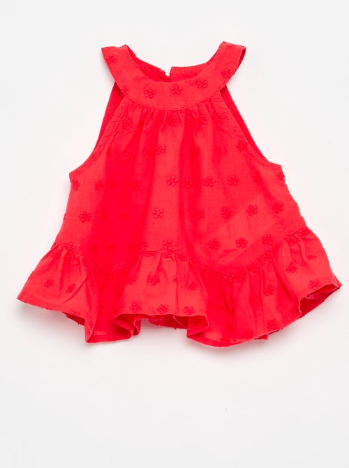 Set ärmellose Bluse + Shorts - Kiabi