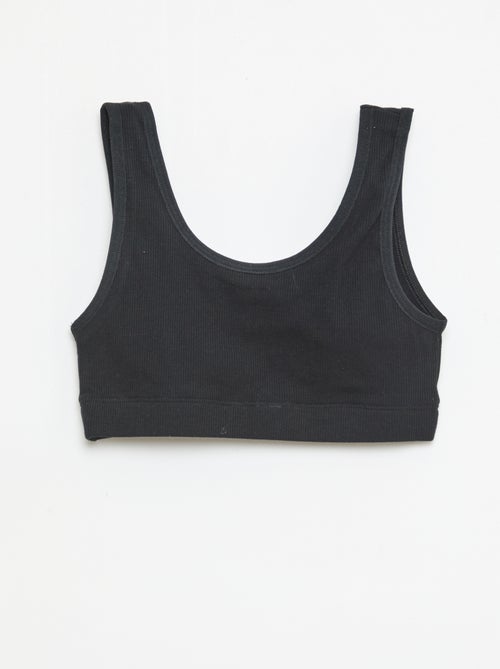 Set aus gerippten Bralettes - Kiabi
