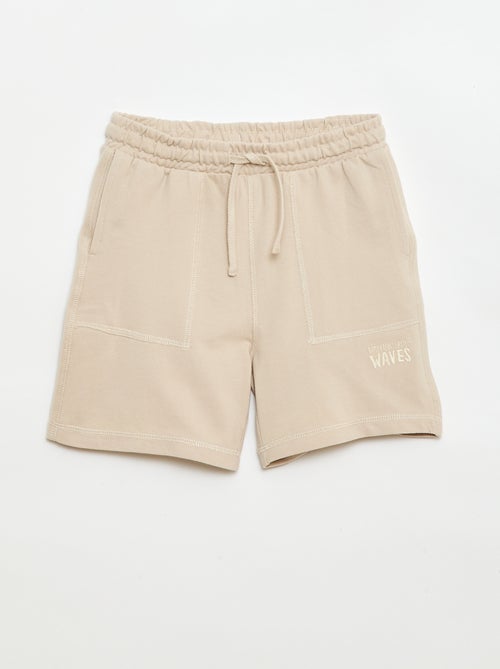 Set aus T-Shirt und Shorts aus Baumwoll-Piqué - Kiabi