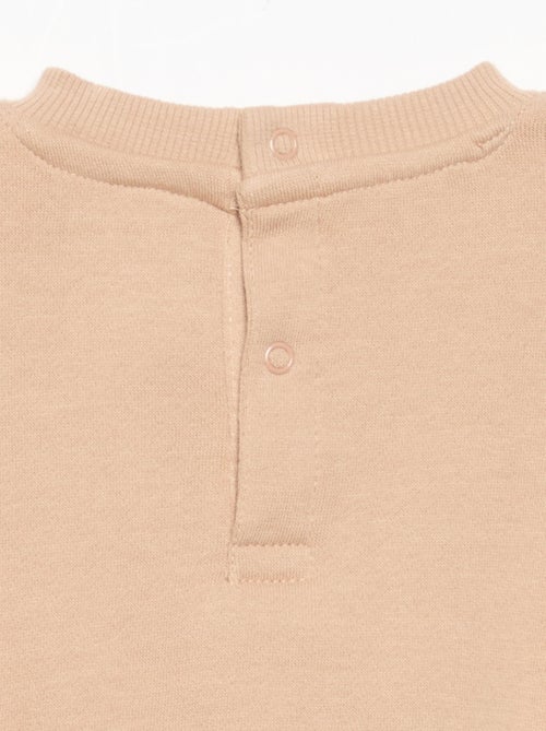 Set: Bedrucktes Sweatshirt und Leggings - Kiabi