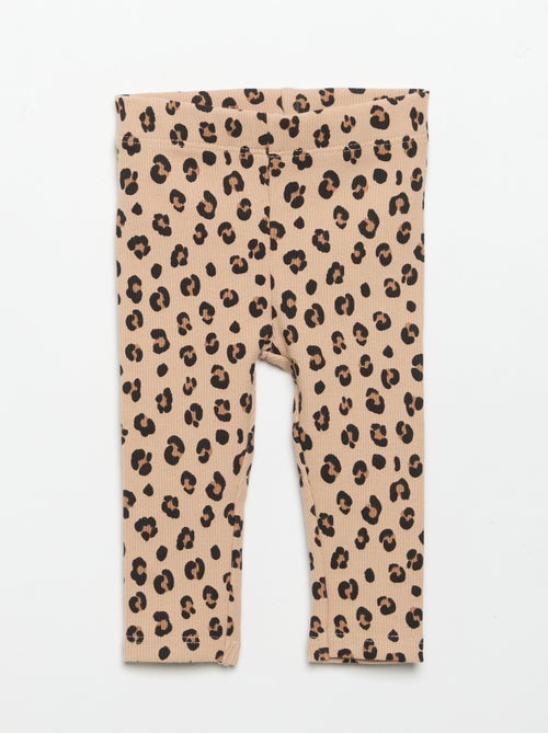 Set: Bedrucktes Sweatshirt und Leggings - Kiabi