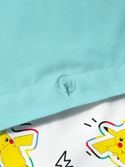 Set biancheria da letto 'Pokemon' 2 pezzi 1 persona: copripiumino + federa - Kiabi