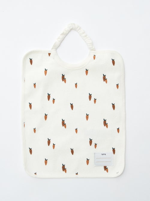 Set de 2 bavaglini con girocollo elasticizzato - Kiabi