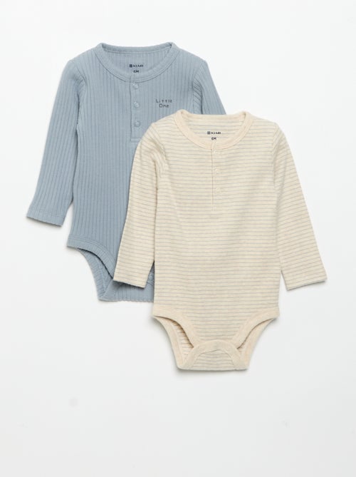 Set di 2 body a maniche lunghe - Kiabi