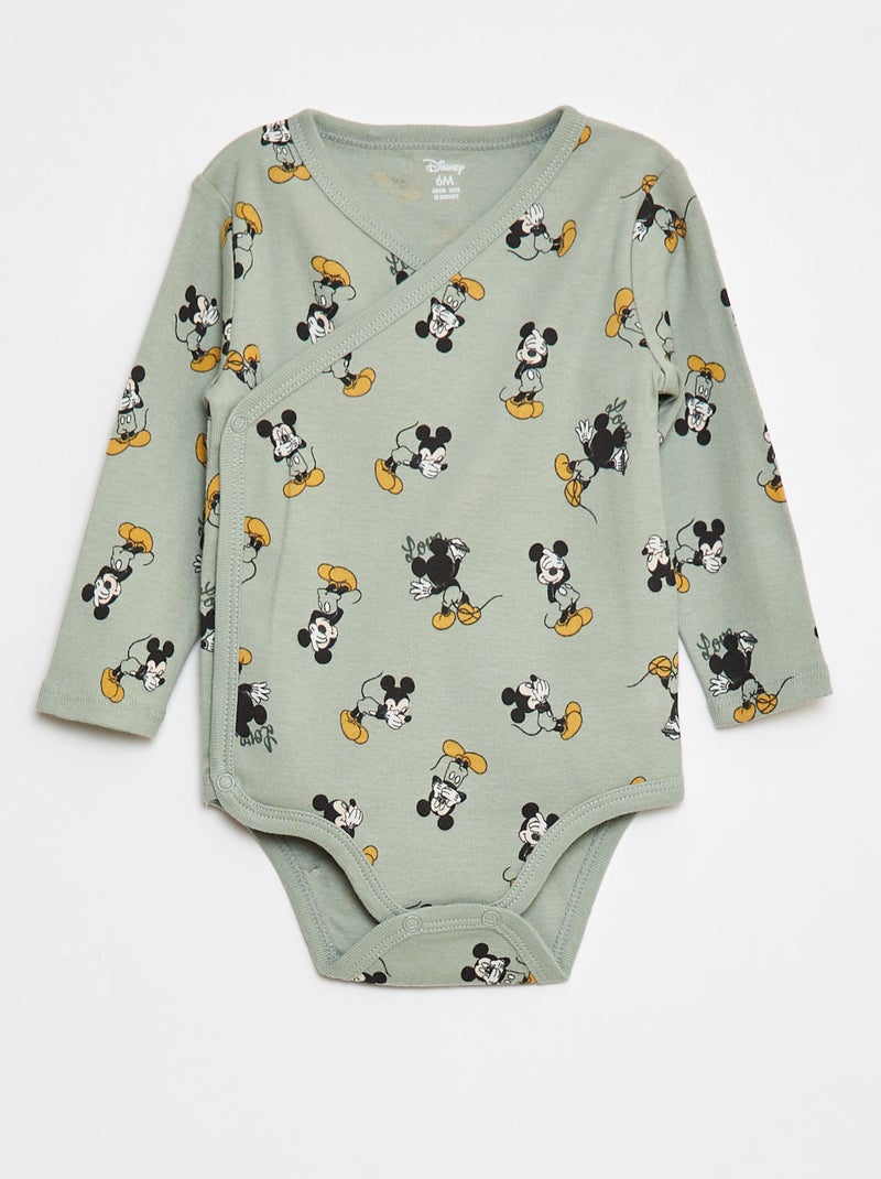 Set di 2 body 'Disney' 'Mickey' Verde - Kiabi