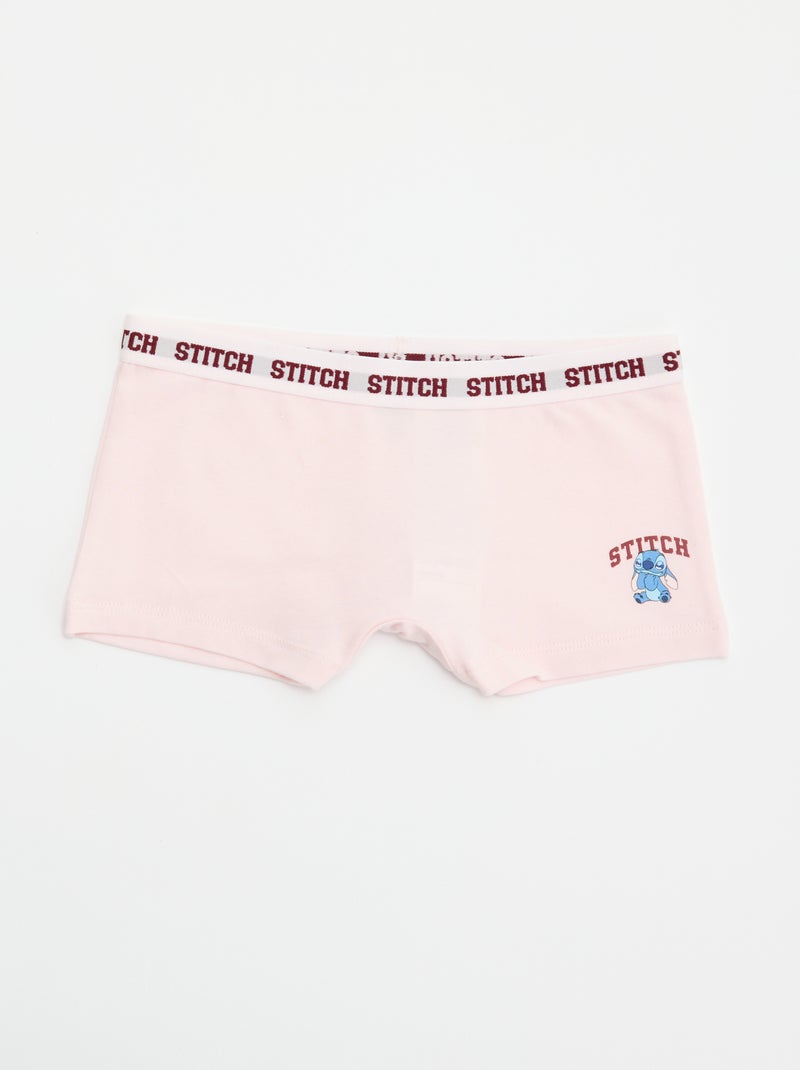 Set di 2 boxer 'Disney' 'Stitch' Rosa - Kiabi