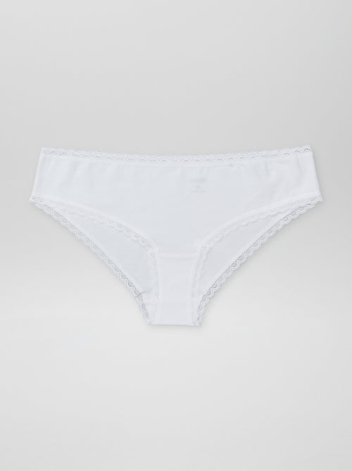 Set di 2 culotte cotone - Kiabi