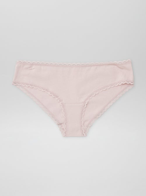 Set di 2 culotte cotone - Kiabi