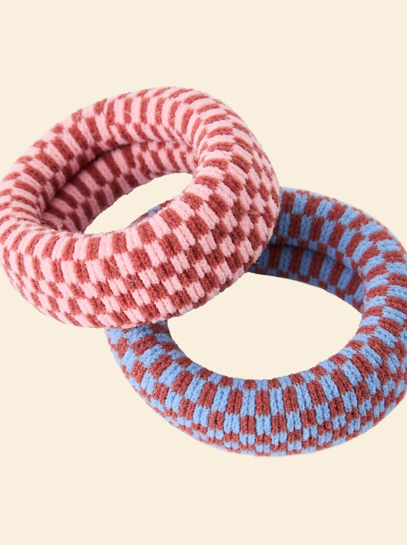 Set di 2 elastici Marrone - Kiabi